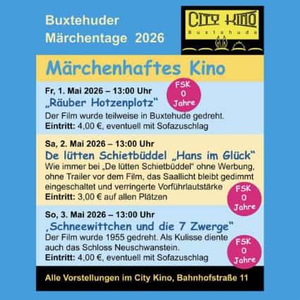 Märchentage Kinoprogramm