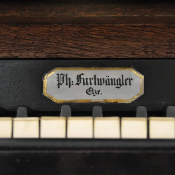 Furtwängler Orgel Buxtehude Detail Spieltisch