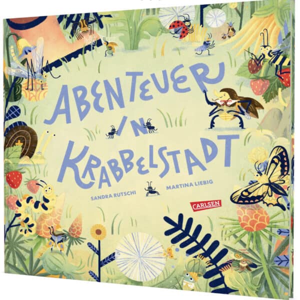 Titel Cover des Buches Abenteuer in Krabbelstadt