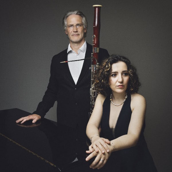 Der Fagottist David Petersen und die Pianistin Lilit Grigoryan