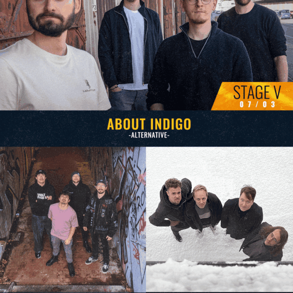 Indigo Band live auf der Bühne bei Kulturkieker.