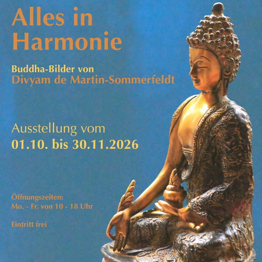 Buddha-Bilder von Divyam de Martin-Sommerfeldt
