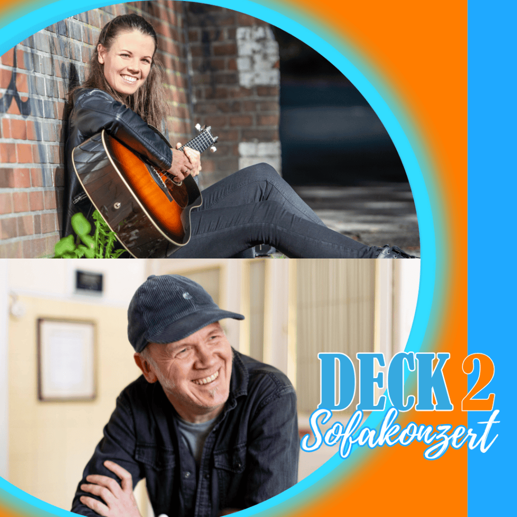 Sarah Müller und Jörn Schlüter Sofakonzert im DECK 2 Buxtehude