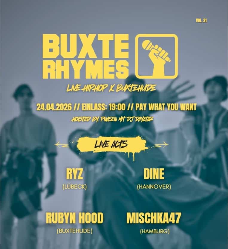 buxterhymes 31; 24.04.2026